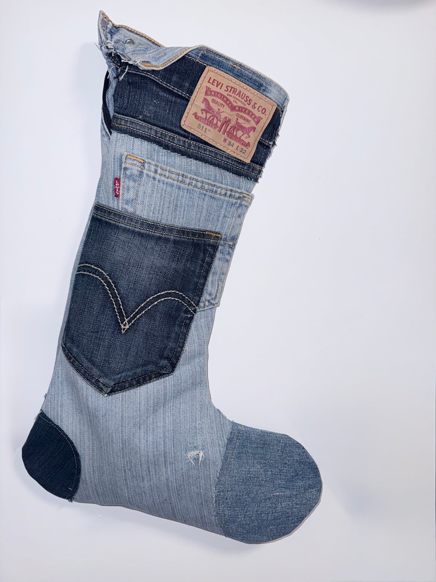 CALZA DELLA BEFANA IN DENIM