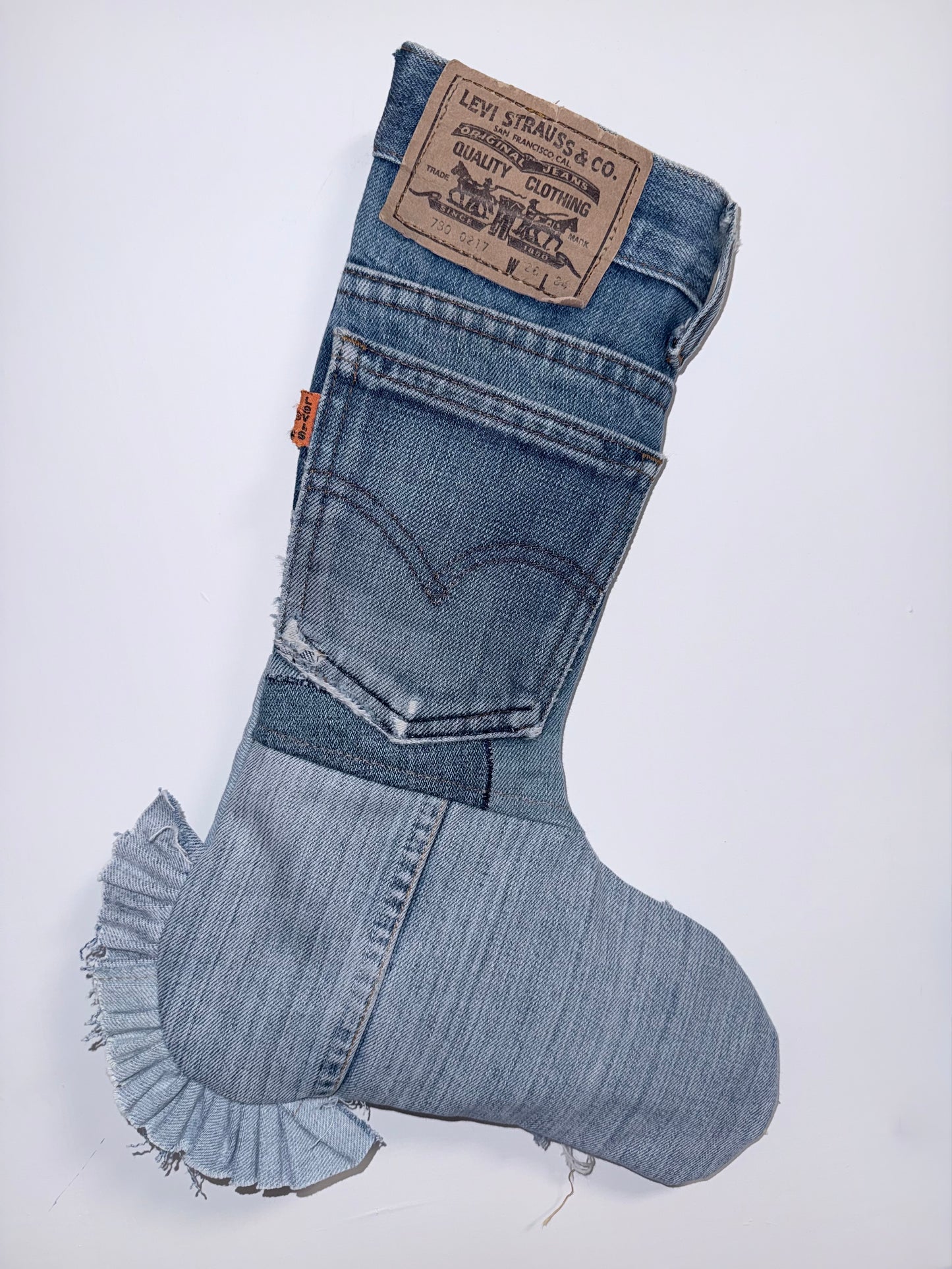 CALZA DELLA BEFANA IN DENIM