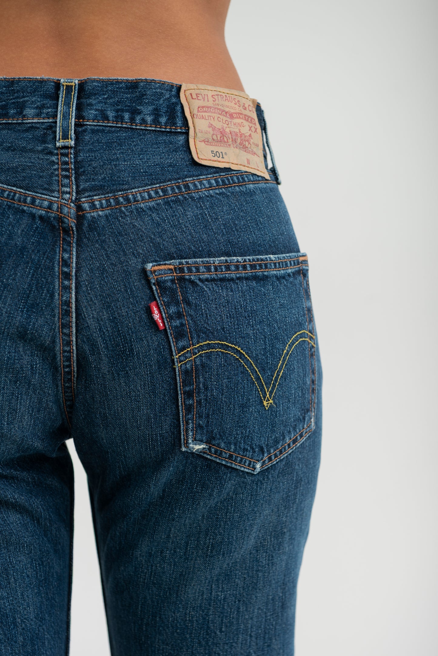 LEVI'S VINTAGE 501 ORIGINAL BLU