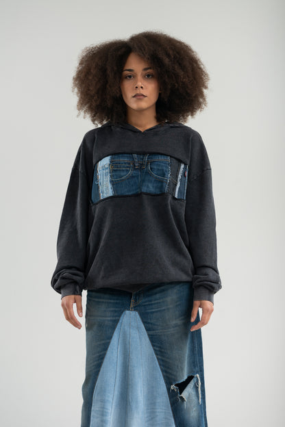 HYBRID CORSET HOODIE