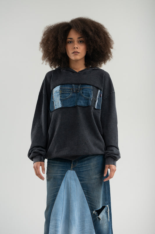 HYBRID CORSET HOODIE