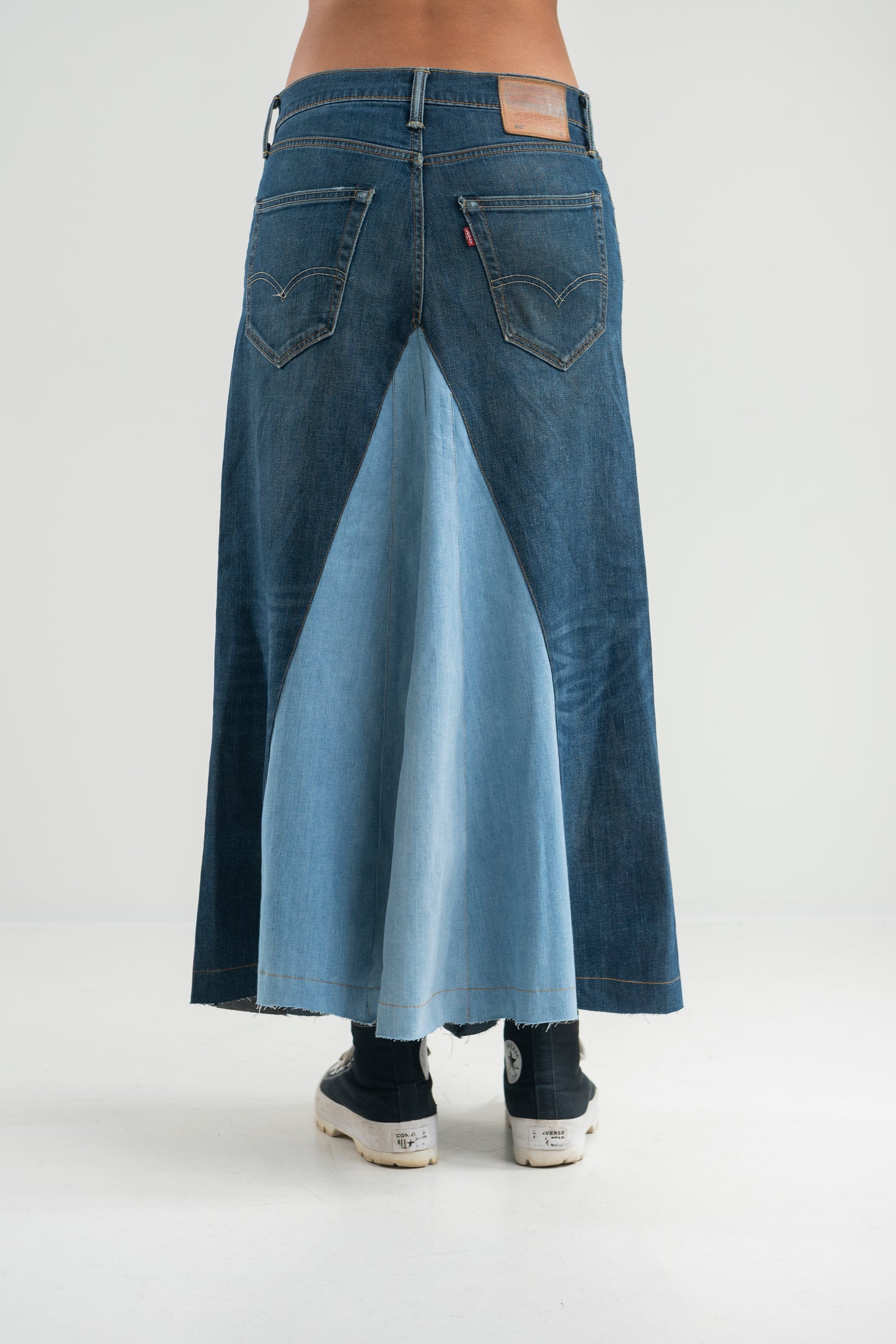 JEANS ILLUSION SKIRT