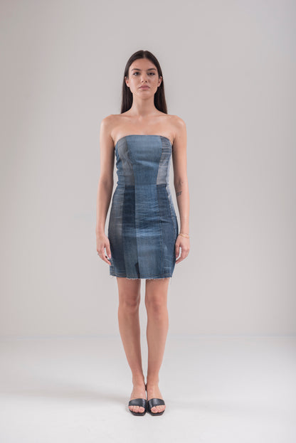 ABITO TUBINO STILE CORSETTO