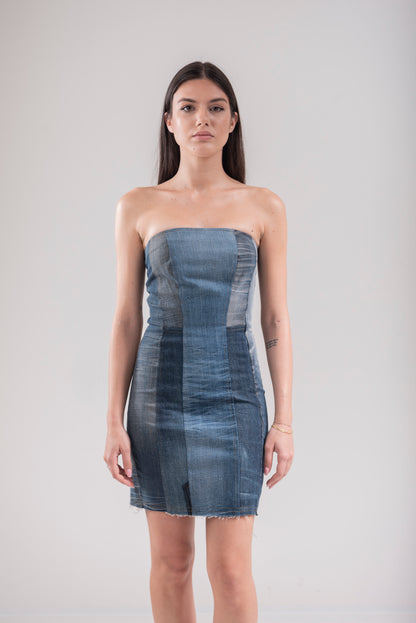 ABITO TUBINO STILE CORSETTO