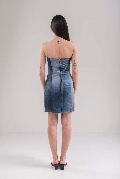 ABITO TUBINO STILE CORSETTO