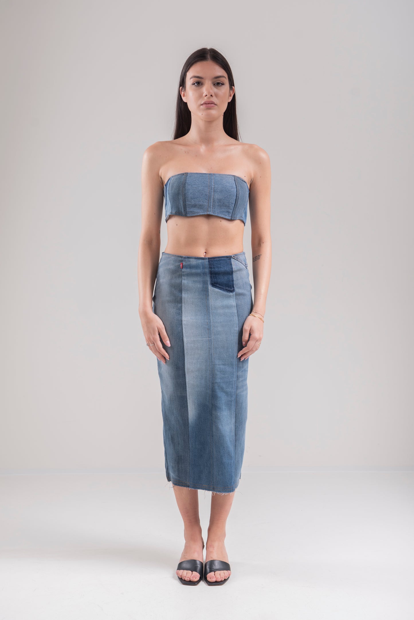 GONNA LONGUETTE SARTORIALE