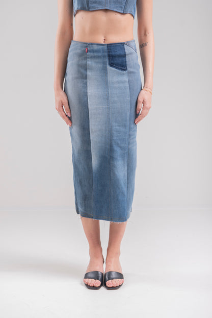 GONNA LONGUETTE SARTORIALE