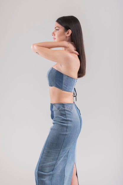 CORSETTO BRA STECCATO