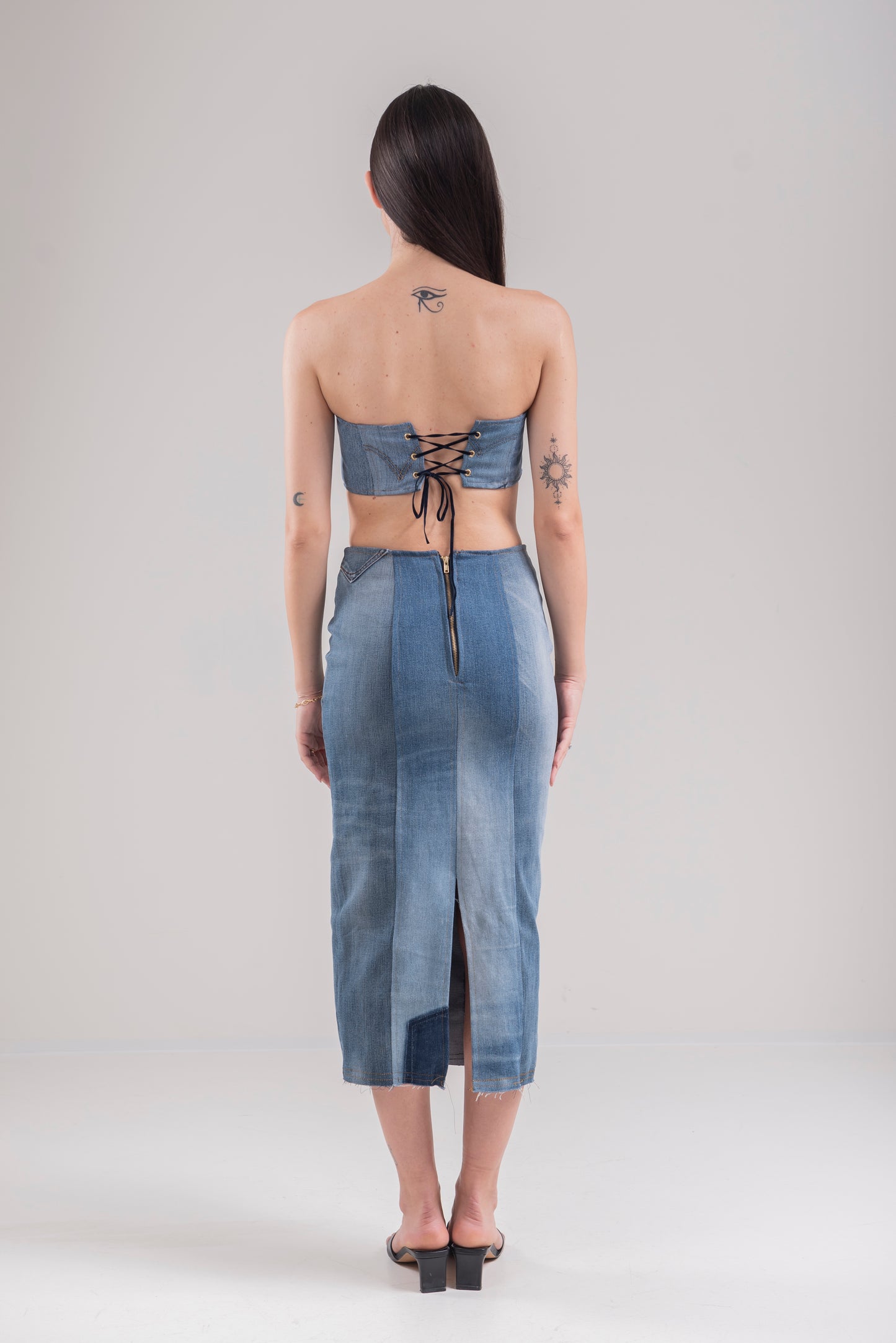 GONNA LONGUETTE SARTORIALE