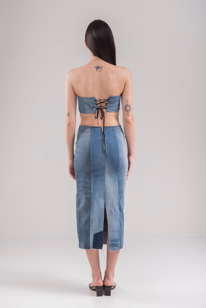 GONNA LONGUETTE SARTORIALE