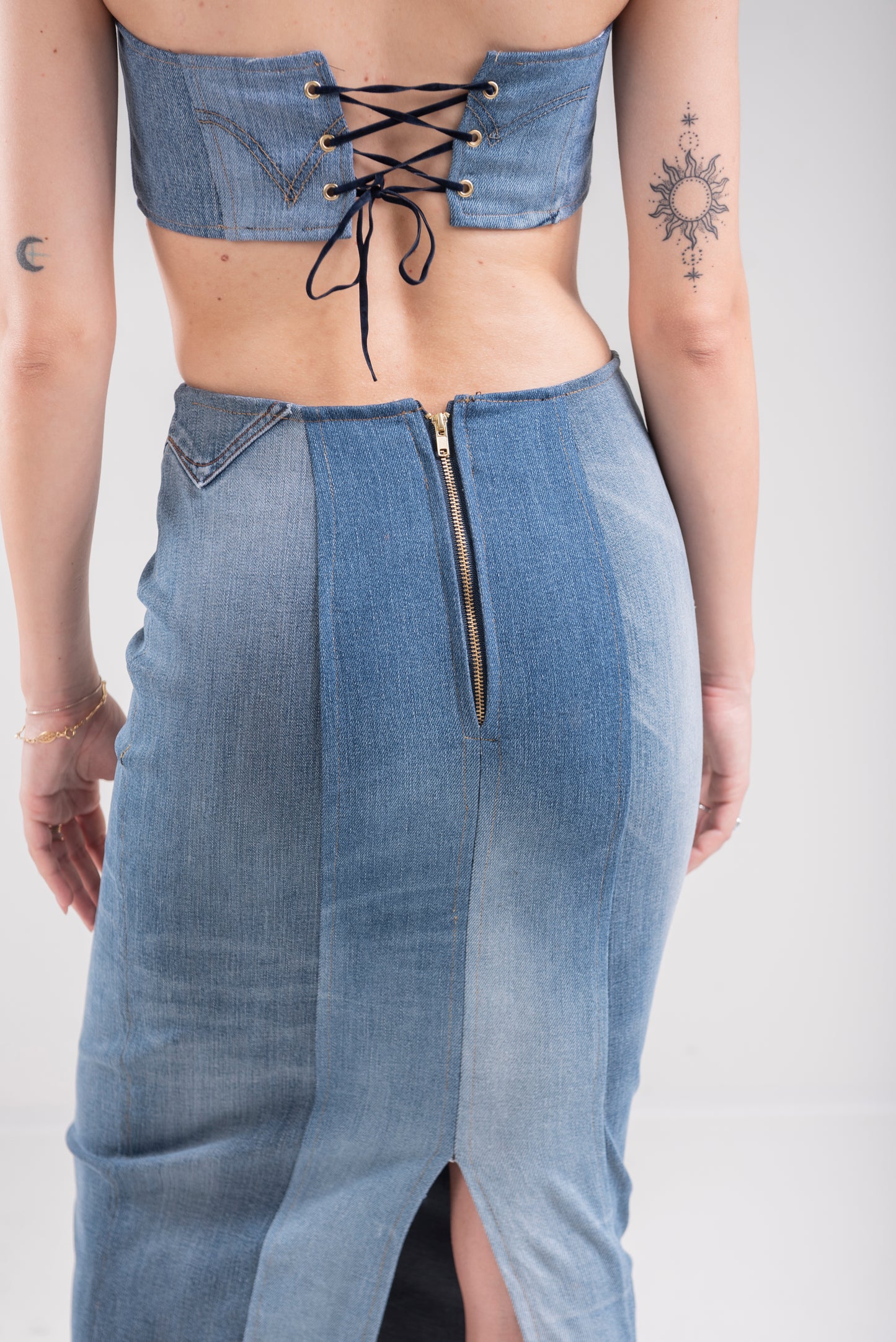 GONNA LONGUETTE SARTORIALE